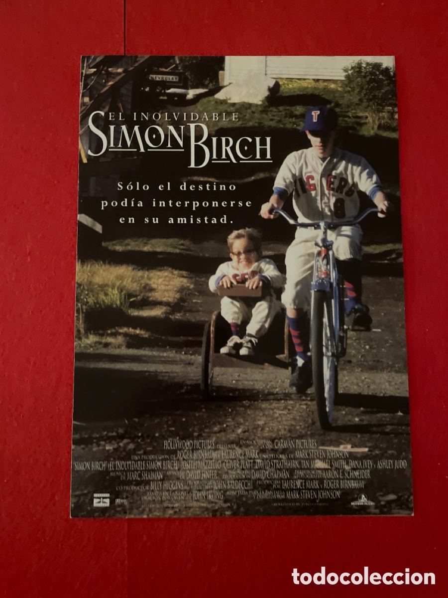 Cin&eacute;ma: EL INOLVIDABLE SIM&Oacute;N BIRCH GU&Iacute;A ORIGINAL DE CINE SS20