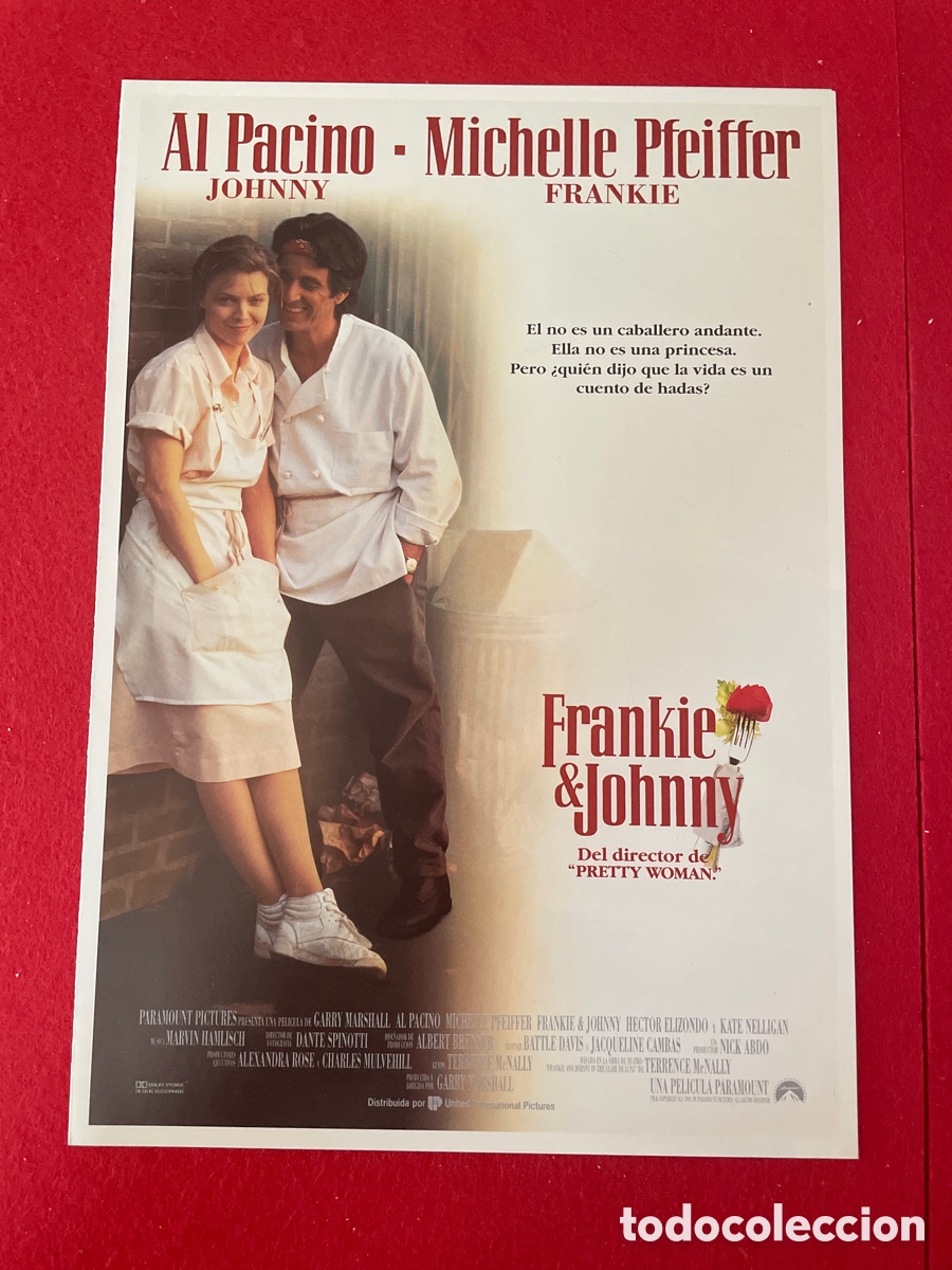 Cinema: FRANKIE Y JOHNNY GU&Iacute;A ORIGINAL DE CINE SS27