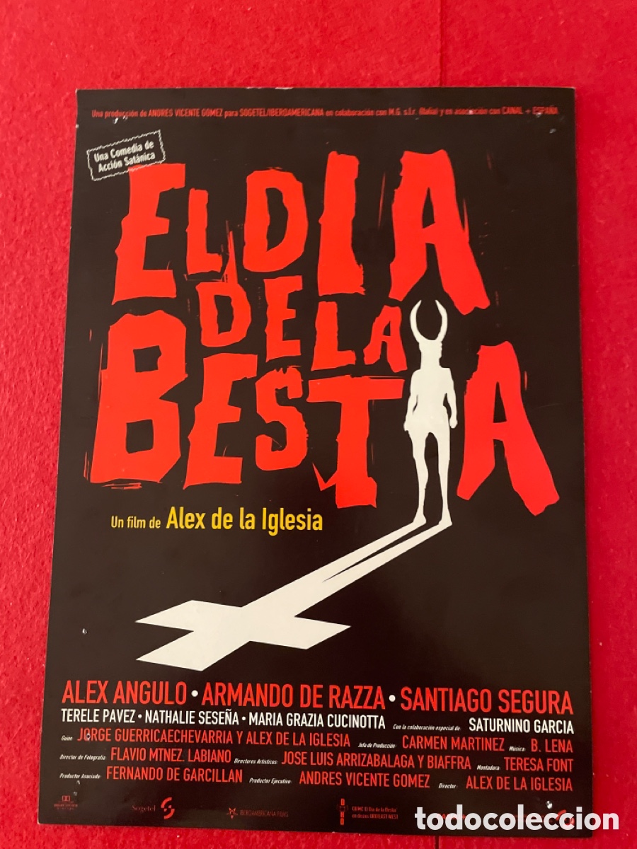 Cinema: EL D&Iacute;A DE LA BESTIA GU&Iacute;A ORIGINAL DE CINE SS30