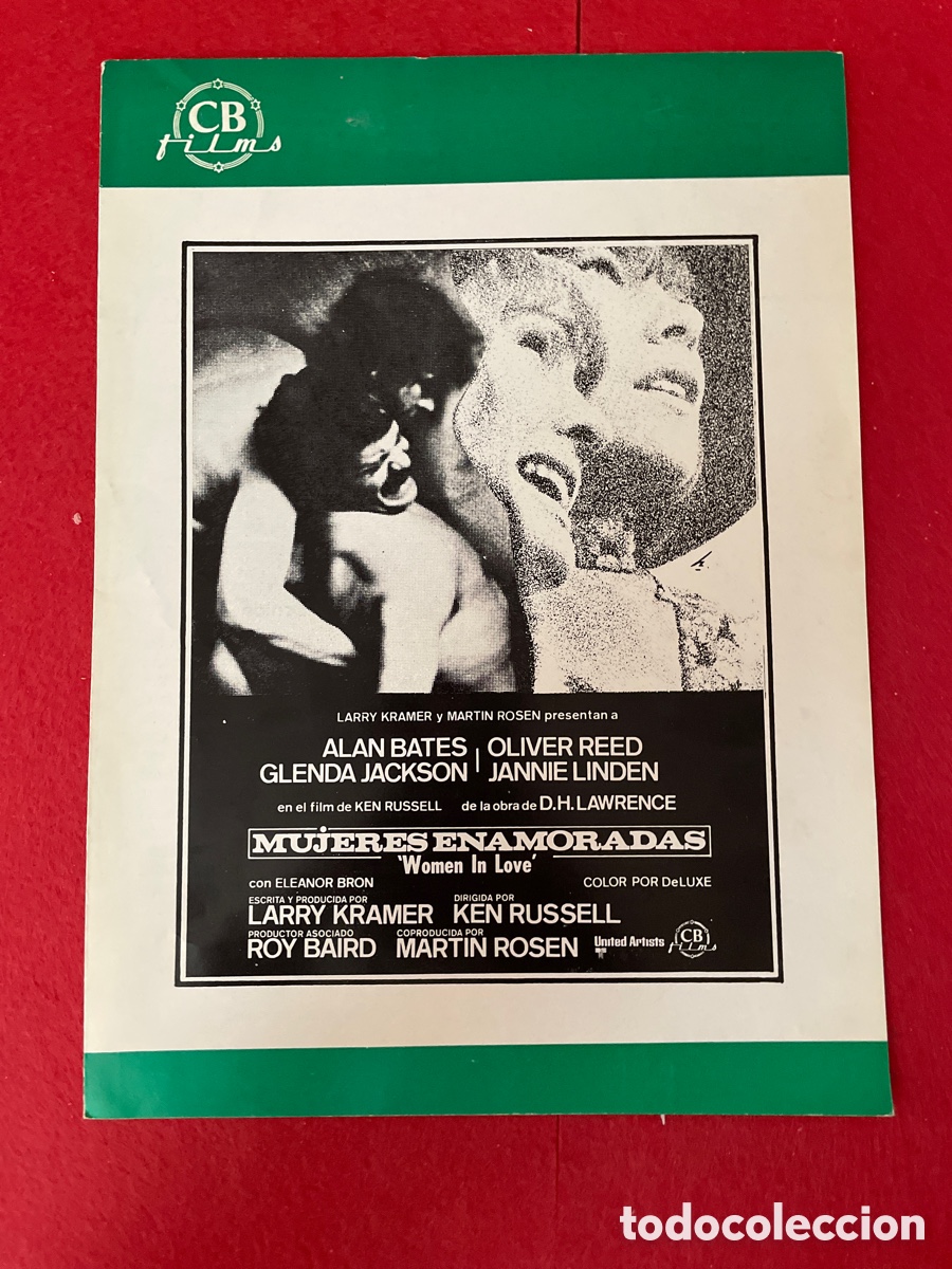 Cinema: MUJERES ENAMORADAS GU&Iacute;A ORIGINAL DE CINE SS43