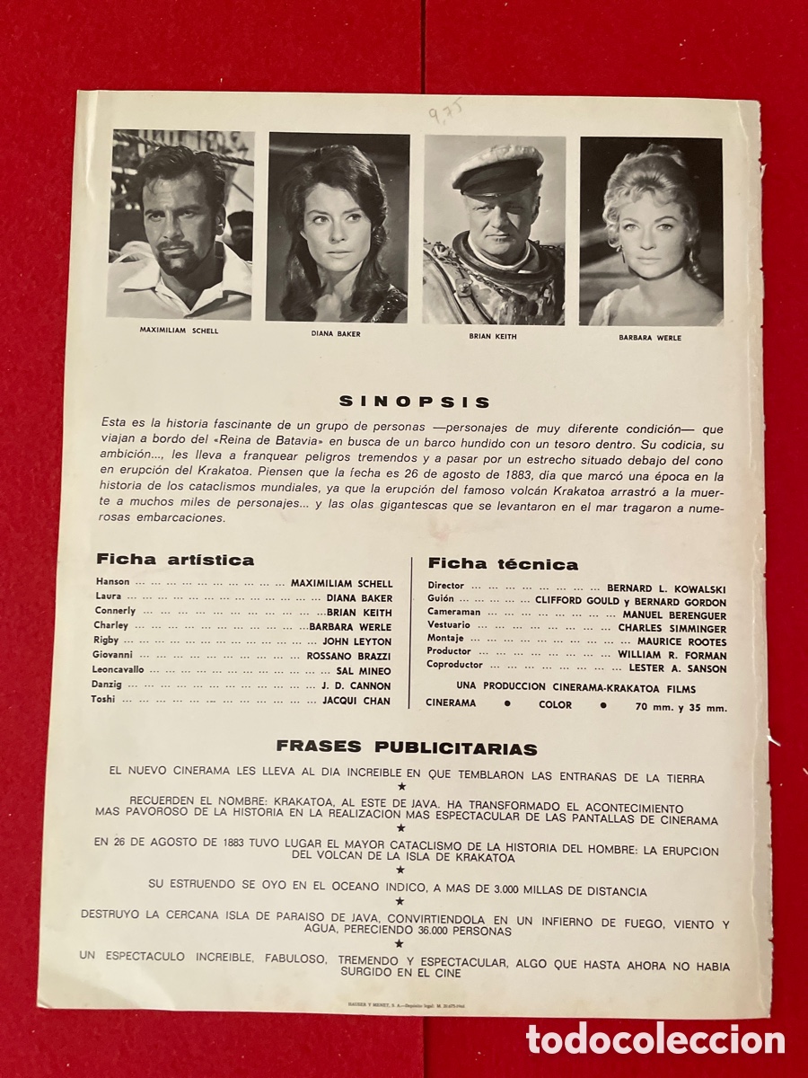 Cine: AL ESTE DE JAVA GU&Iacute;A ORIGINAL DE CINE SS52 - Foto 2
