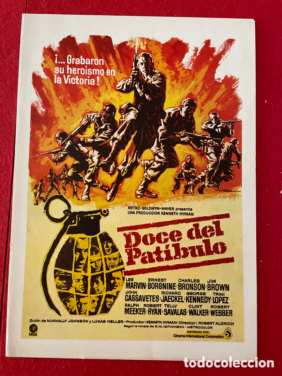 Cine: DOCE DEL PAT&Iacute;BULO GU&Iacute;A ORIGINAL DE CINE SS54