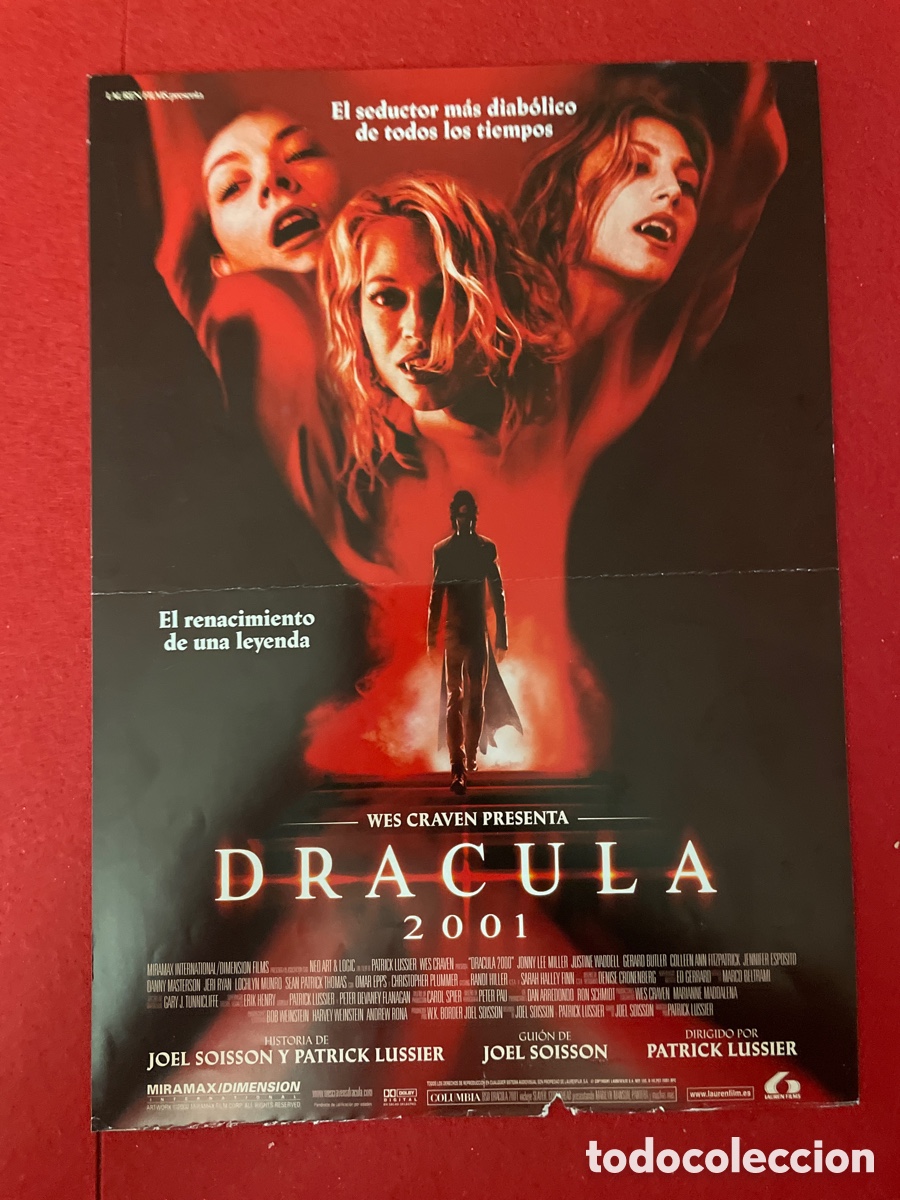 Cine: DRACULA 2001 GUIA ORIGINAL DE CINE SS56