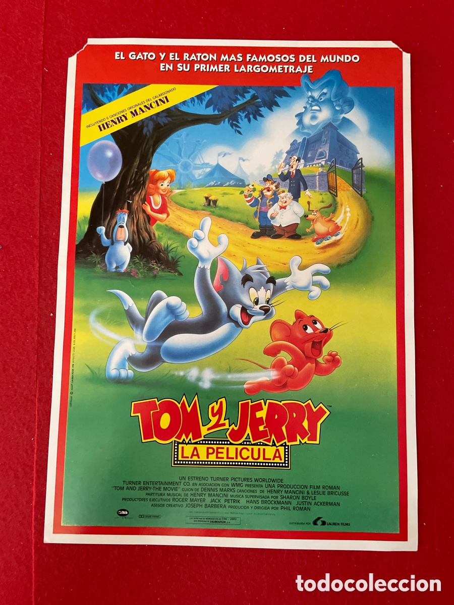 Cine: TOM Y JERRY LA PEL&Iacute;CULA GU&Iacute;A ORIGINAL DE CINE SS59