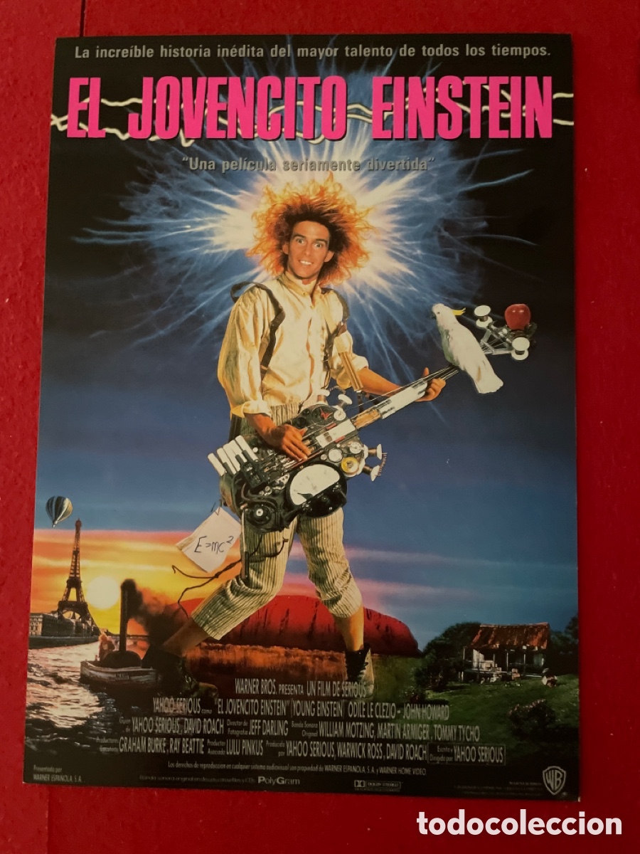 Cine: EL JOVEN EINSTEIN GU&Iacute;A ORIGINAL DE CINE SS61