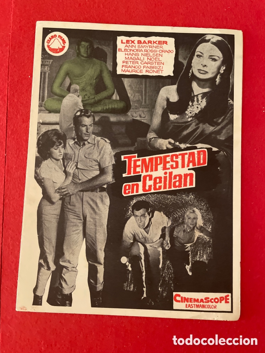 Kino: TEMPESTAD EN CEIL&Aacute;N GU&Iacute;A ORIGINAL DE CINE SS62