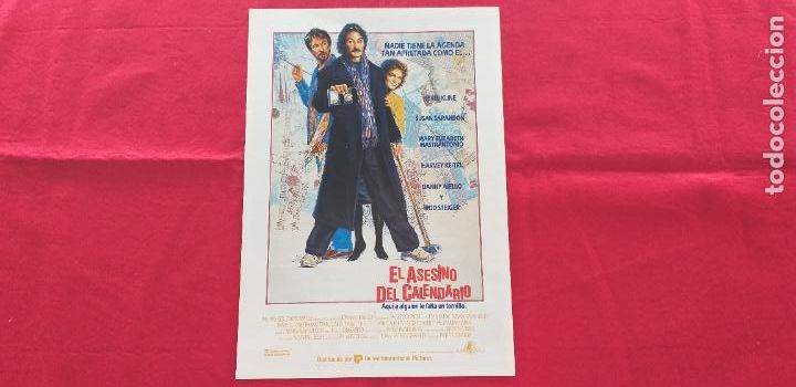 Cinema: GUIA doble: EL ASESINO DEL CALENDARIO. CON: KEVIN KLINE, SUSAN SARANDON.
