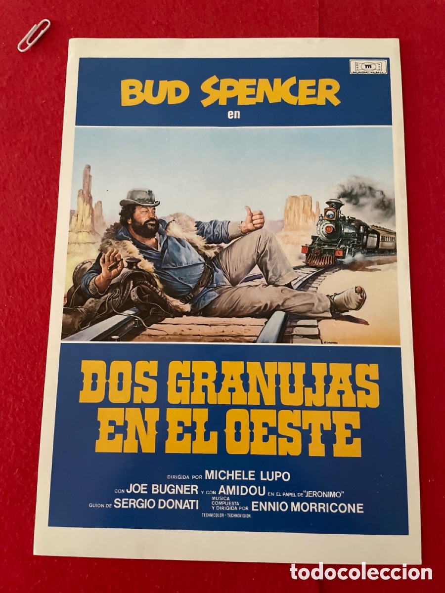 Cine: DOS GRANUJAS EN EL OESTE GU&Iacute;A ORIGINAL DE CINE SS67