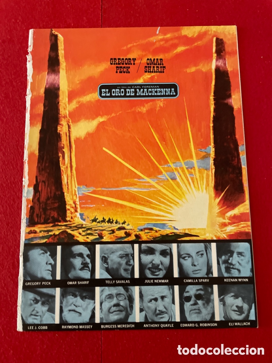 Cinema: EL ORO DE MACKENNA GU&Iacute;A ORIGINAL DE CINE SS70