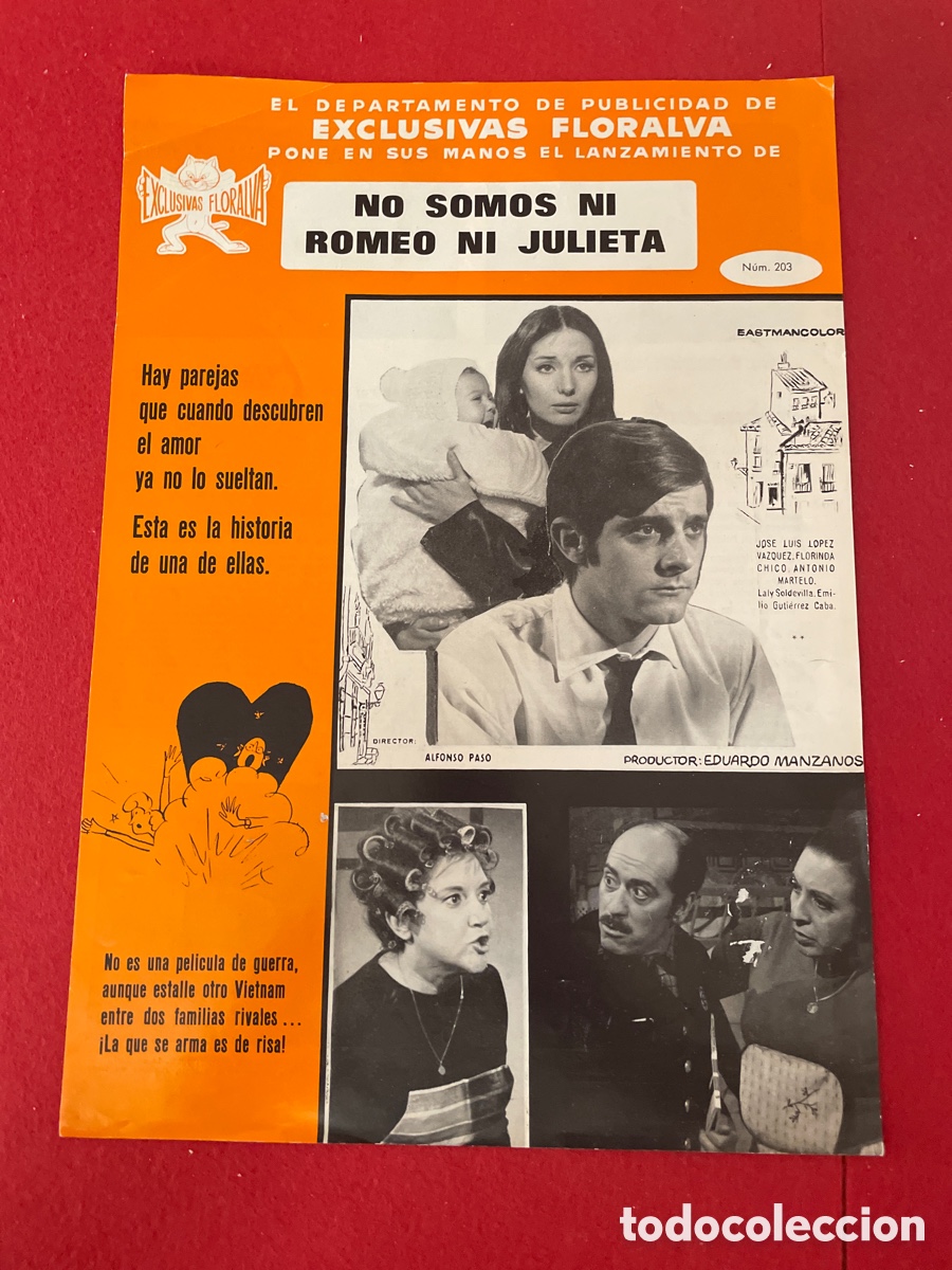 Cine: NO SOMOS ROMEO NI JULIETA GU&Iacute;A ORIGINAL DE CINE SS77
