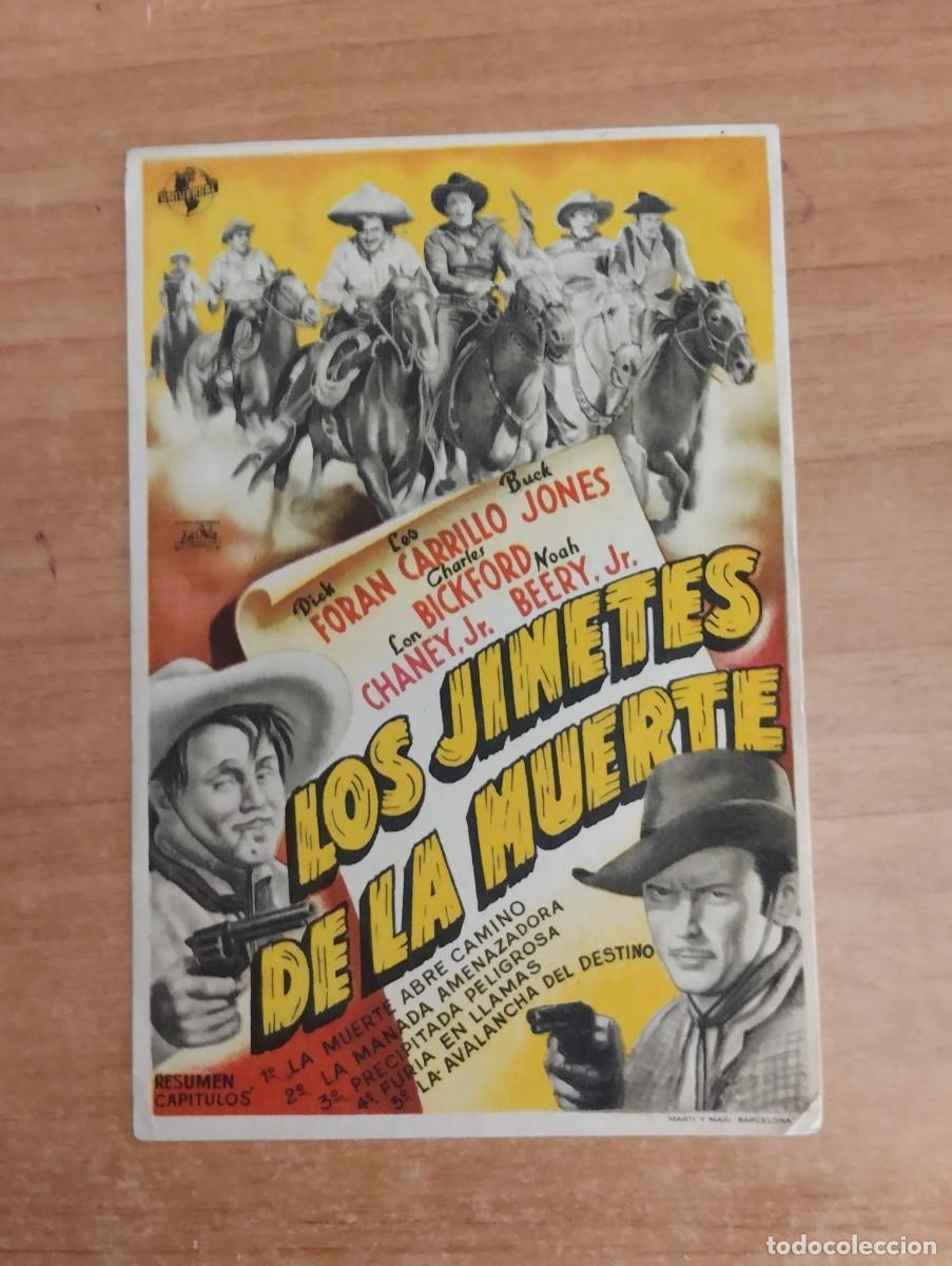 Cine: N3-- PROGRAMAS DE CINE -- LOS JINETES DE LA MUERTE