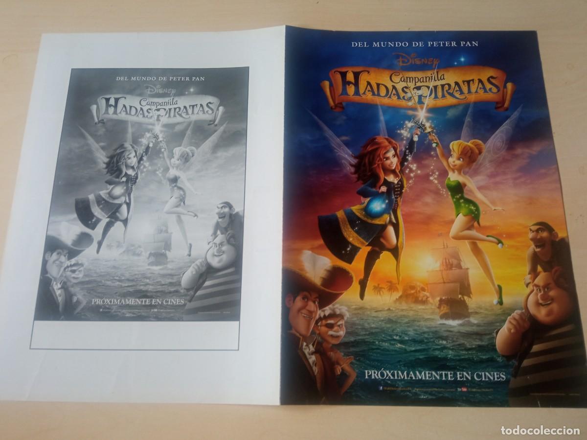 Cinema: CAMPANILLA HADAS Y PIRATAS (GUIA ORIGINAL CINE DOBLE) WALT DISNEY. ANIMACION (PEDIDO MINIMO 5 EUROS)