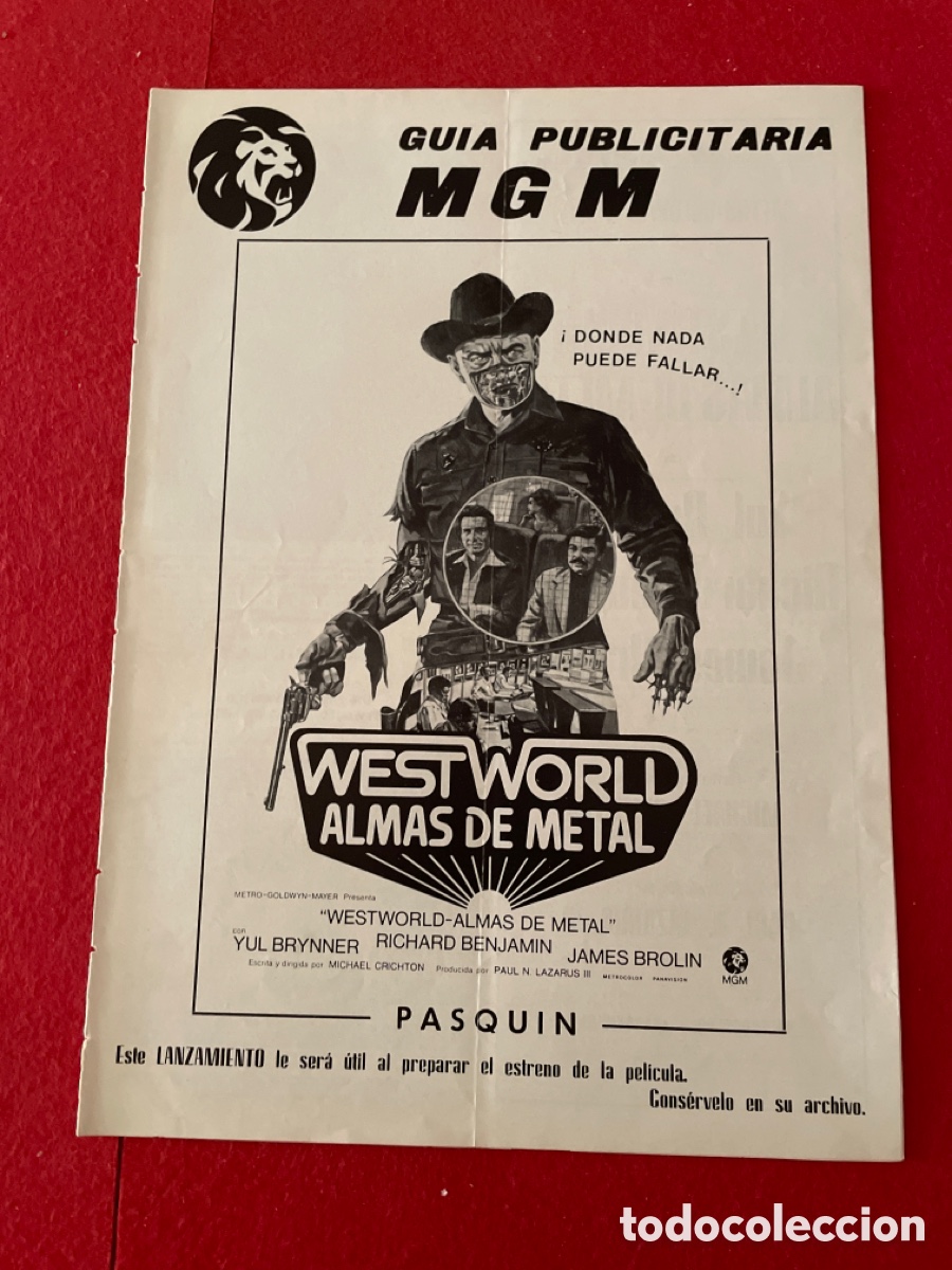 Cinema: ALMAS DE METAL GU&Iacute;A ORIGINAL DE CINE SS85