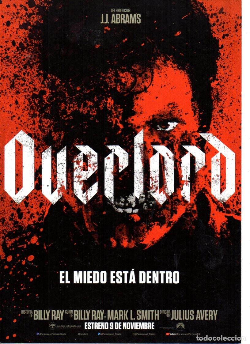 Cine: OVERLORD: JOVAN ADEPO ES UNA GU&Iacute;A NO ES UN DVD