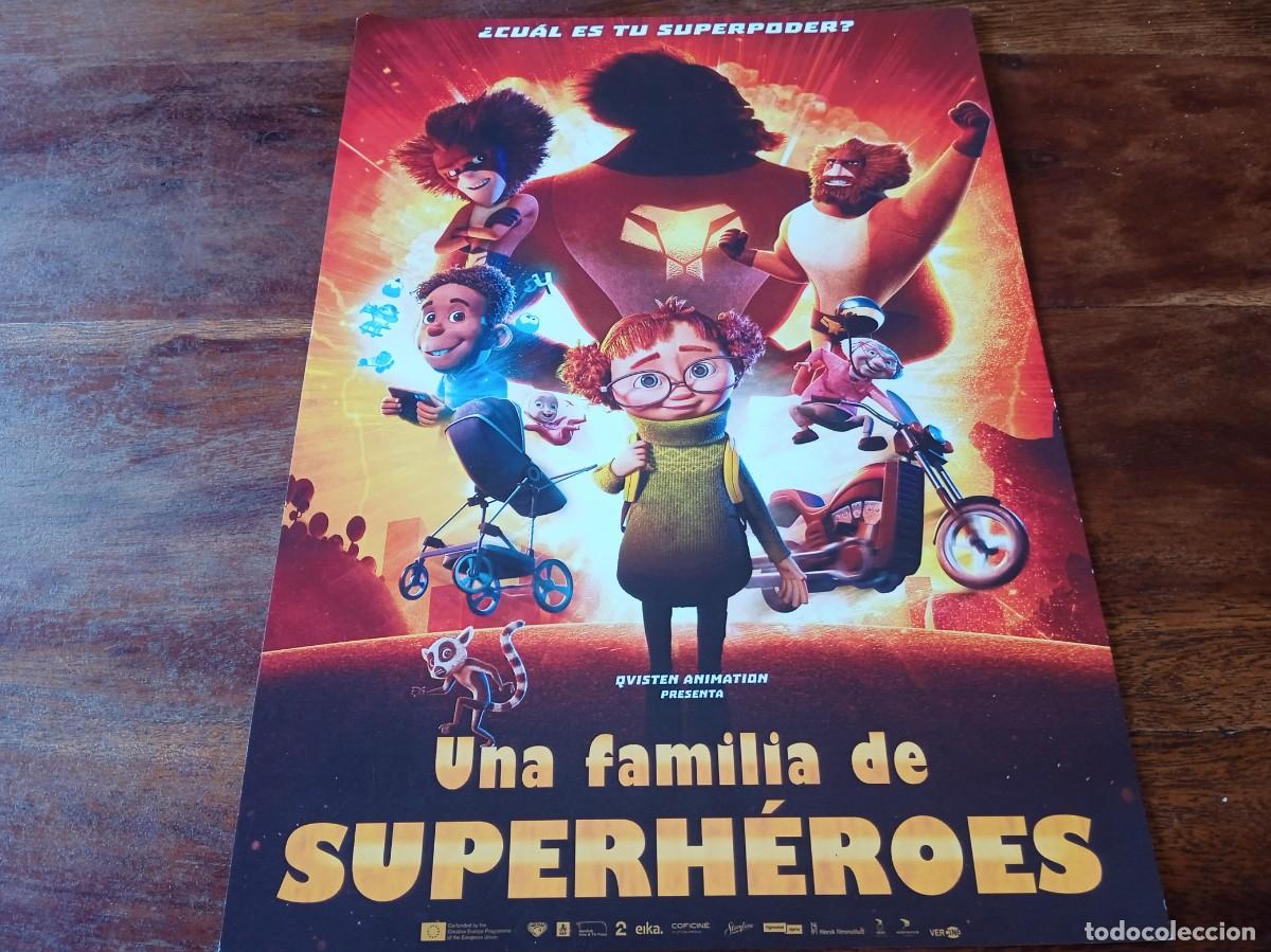 Kino: Una familia de superh&eacute;roes - Animacion - Dir. Rasmus A. Sivertsen - Guia original Sideral 2023