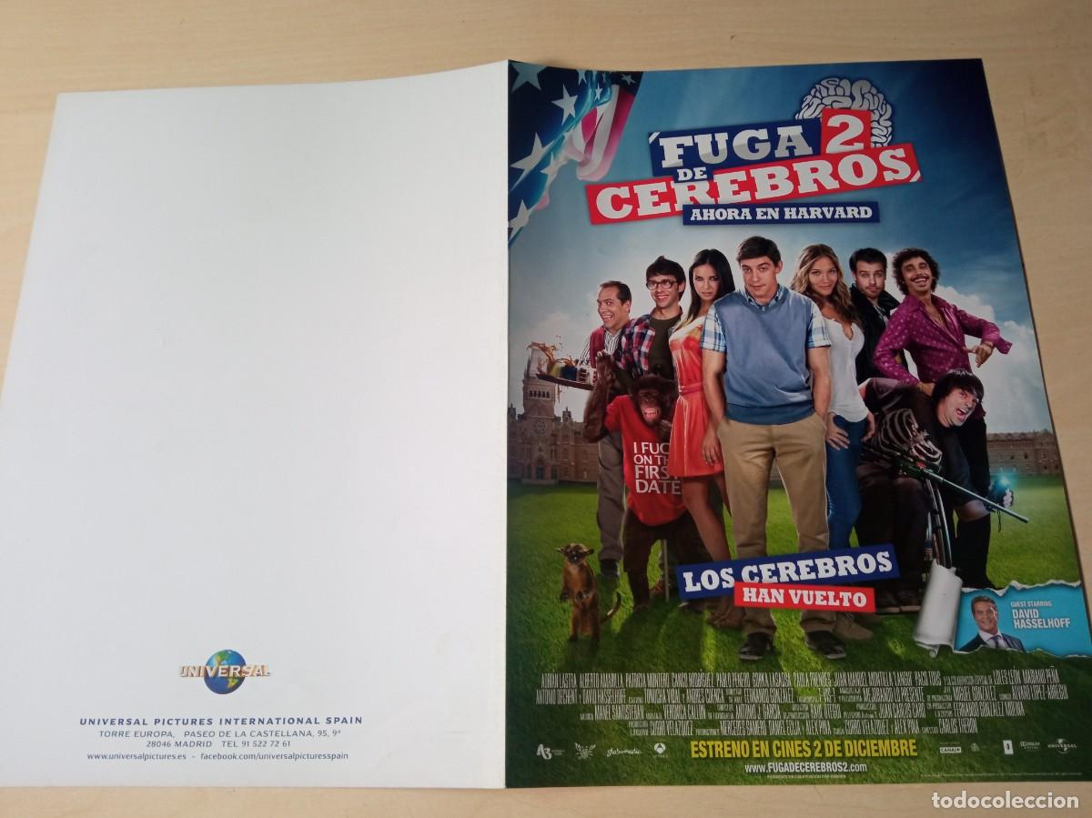 Cinema: FUGA DE CEREBROS 2 (GUIA ORIGINAL DE CINE DOBLE) (PEDIDO MINIMO 5 EUROS