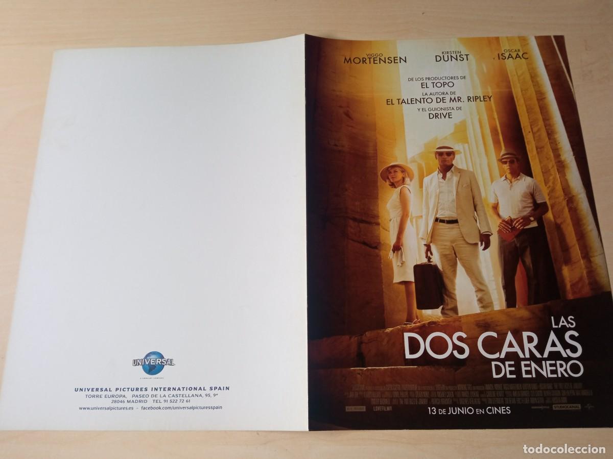 Cinema: LAS DOS CARAS DE ENERO (GUIA ORIGINAL DE CINE DOBLE) VIGGO MORTENSEN (PEDIDO MINIMO 5 EUROS)