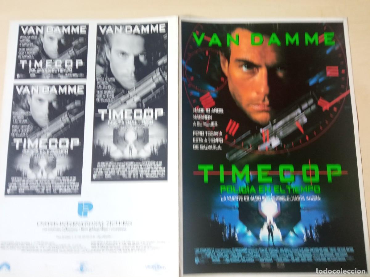Cinema: TIMECOP (GUIA ORIGINAL CINE DOBLE) JEAN CLAUDE VAN DAMME (PEDIDO MINIMO 5 EUROS)