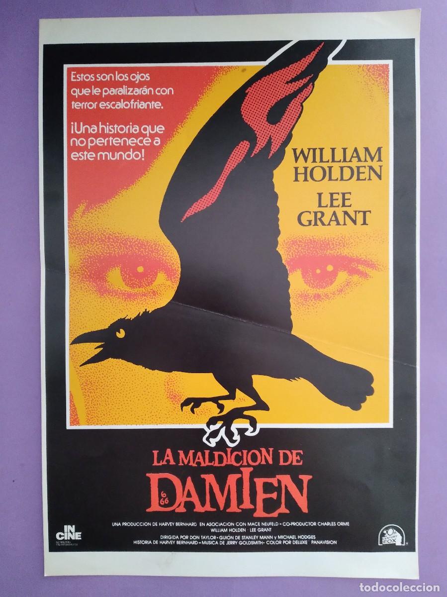 Cinema: GUIA PUBLICITARIA PELICULA CINE LA MALDICION DE DAMIEN G 120