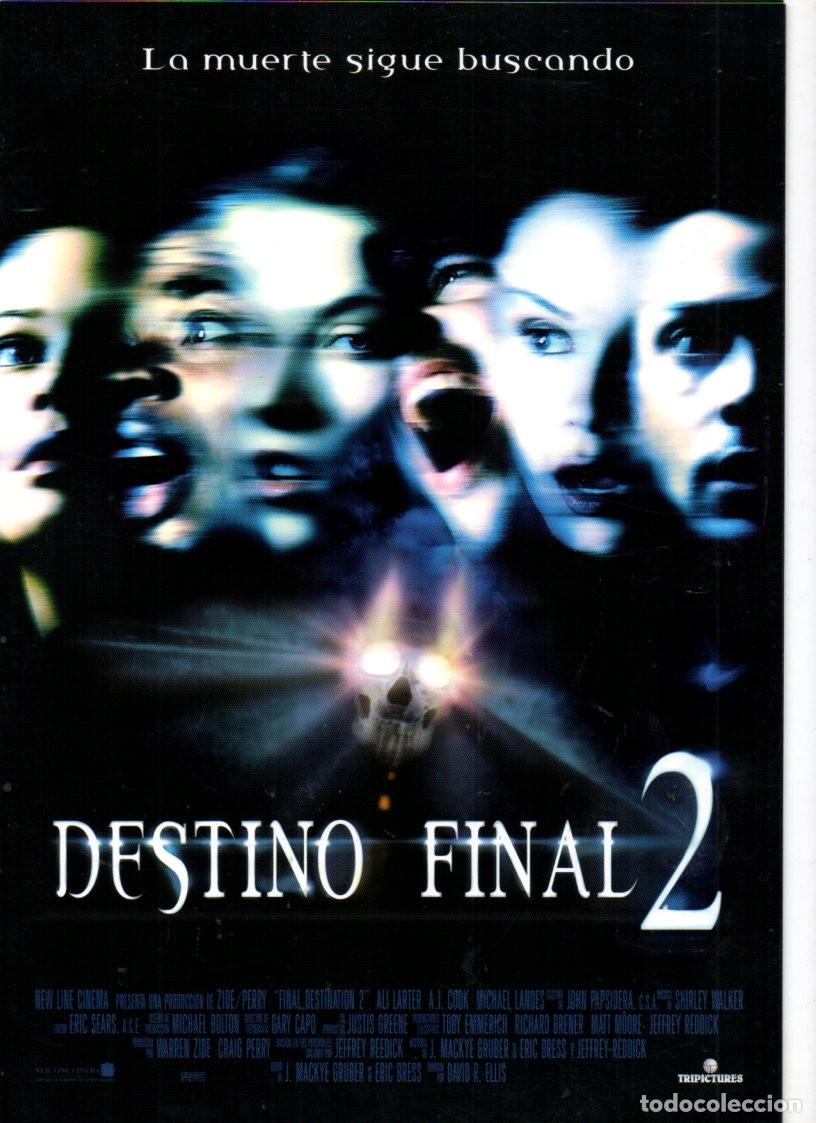 Cine: DESTINO FINAL 2: ALI LARTER ES UNA GU&Iacute;A NO ES UN DVD