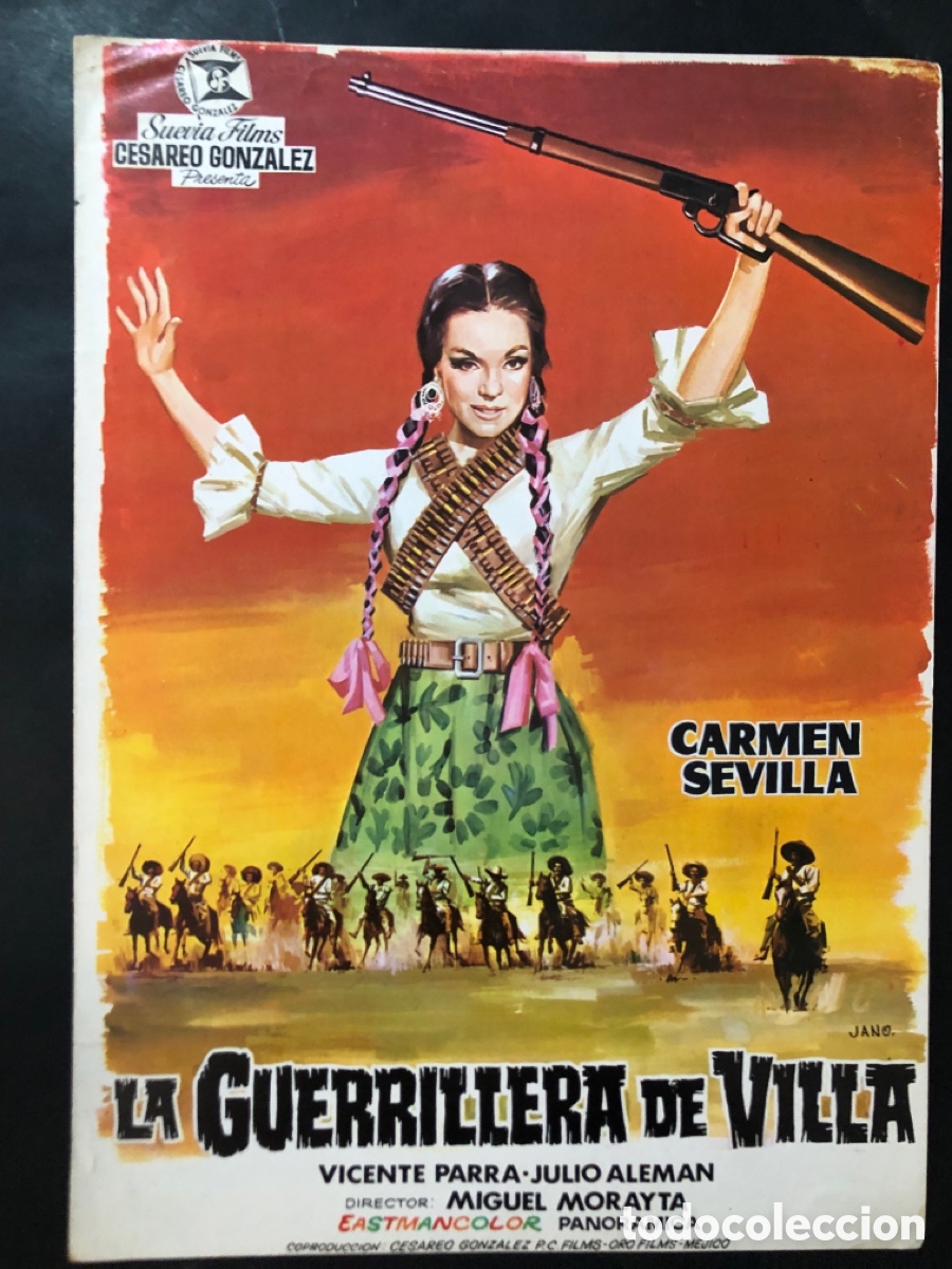Cine: Guia Suevia films la guerrillera de villa Carmen sevilla 11
