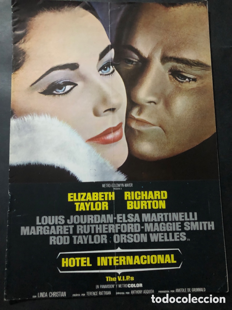 Cine: Guia MGM hotel internacional elizabeth taylor richard burton 12