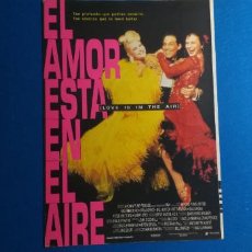 Cine: GUIA DOBLE: EL AMOR ESTA EN EL AIRE (LOVE IS IN THE AIR) PAUL MERCURIO - TARA MORICE - BILL HUNTER