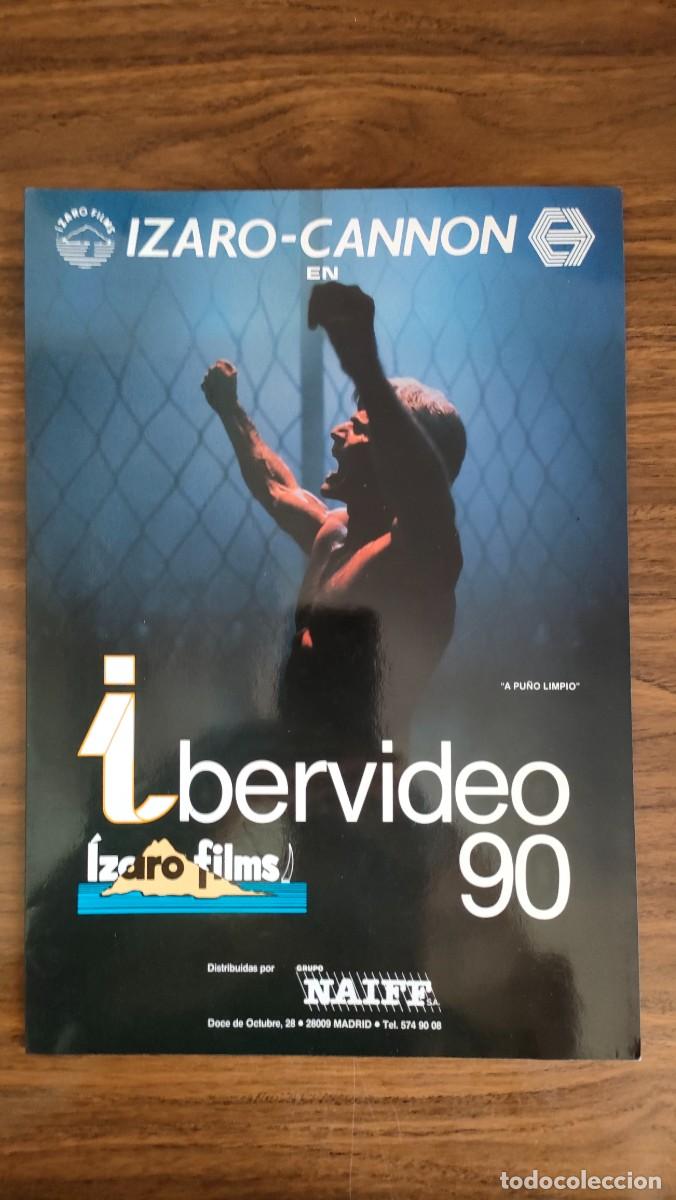 Cinema: PUBLICIDAD ORIGINAL VIDEOCLUB IZARO-CANNON, A PU&Ntilde;O LIMPIO, CITA CON LA MUERTE, ETC...