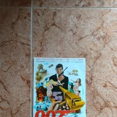 Cine: FLYER ORIGINAL JAPON - 007, JAMES BOND HOMBRE PISTOLA DE ORO, MAN WITH GOLDEN GUN, ROGER MOORE