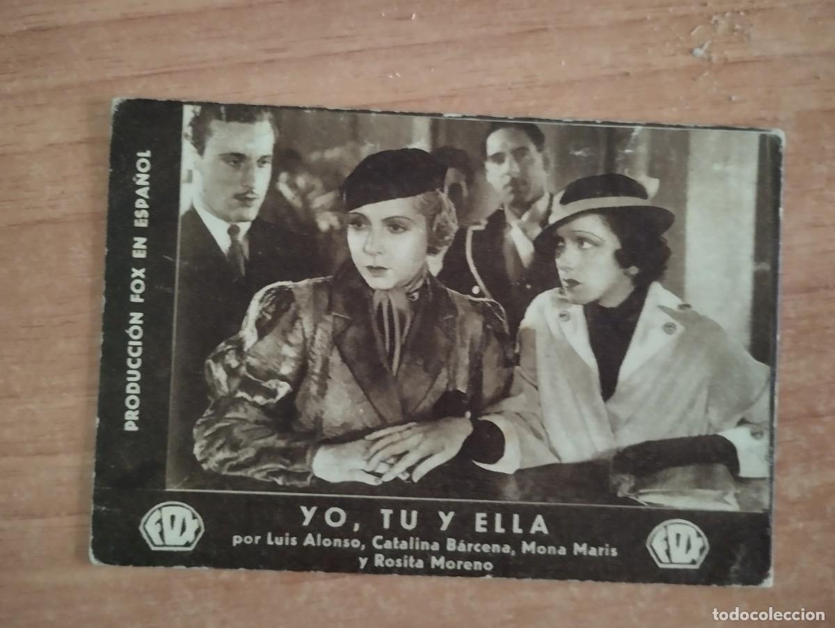 Cine: verde- PROGRAMA DE CINE--YO TU Y ELLA - Foto 1