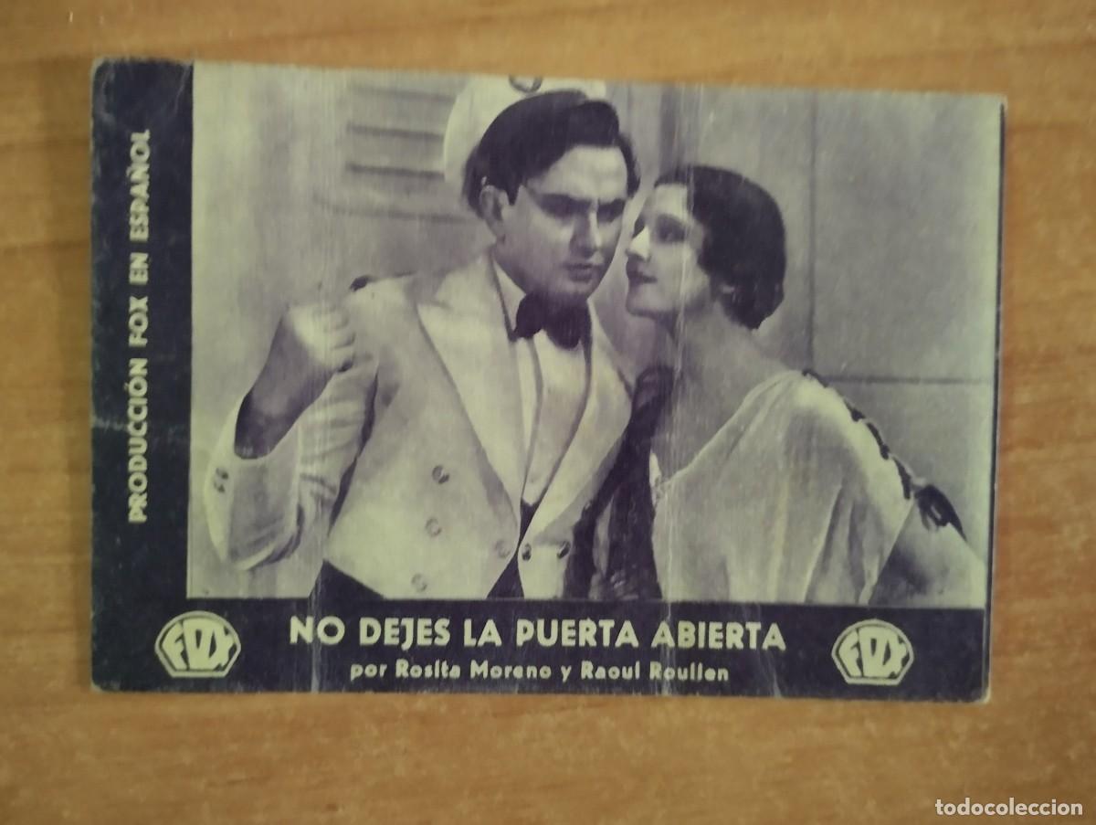 Cine: verde- PROGRAMA DE CINE--NO DEJES LA PUERTA ABIERTA (violeta) CT