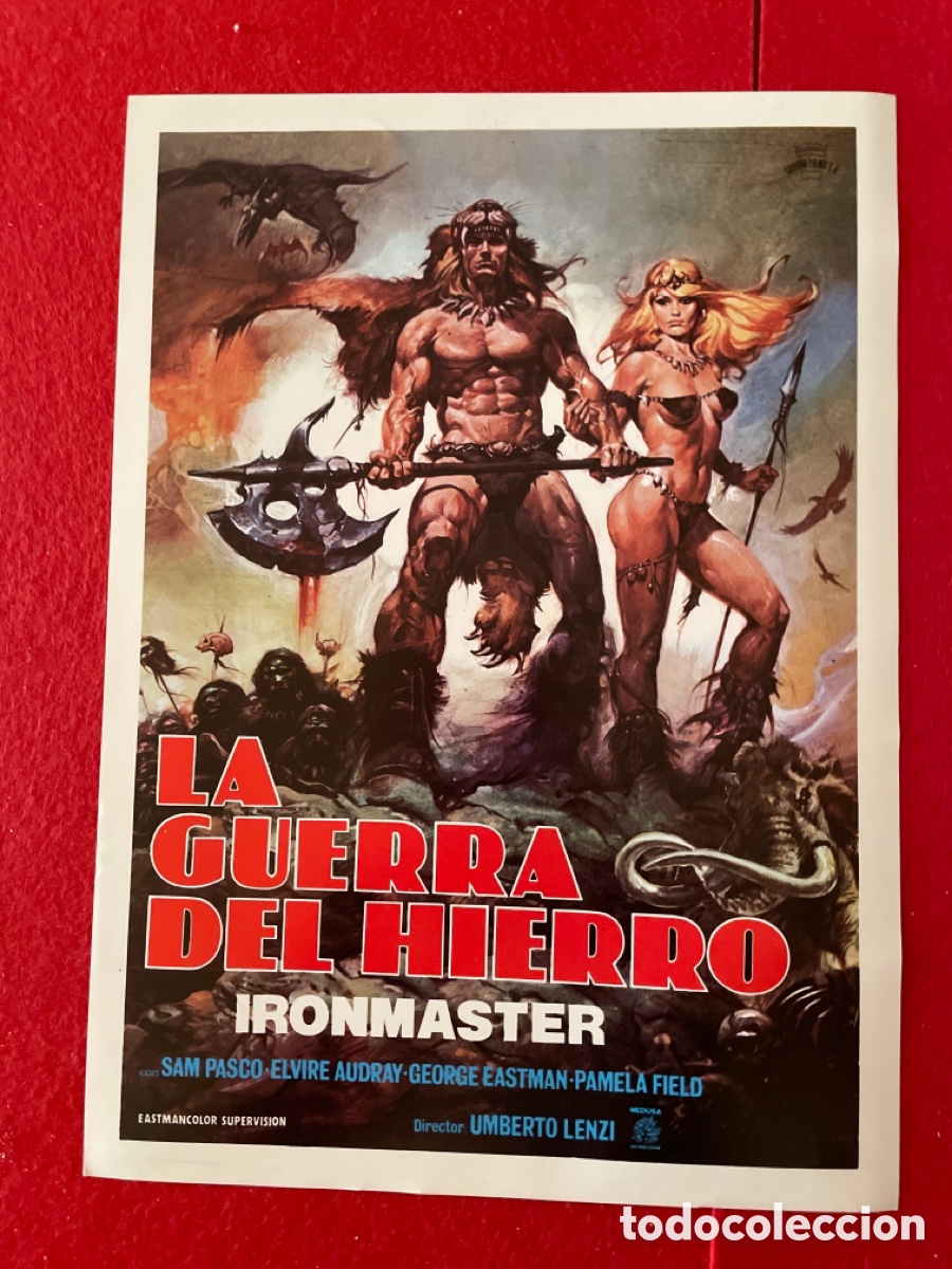 Cinema: LA GUERRA DEL HIERRO GU&Iacute;A ORIGINAL DE CINE SS29