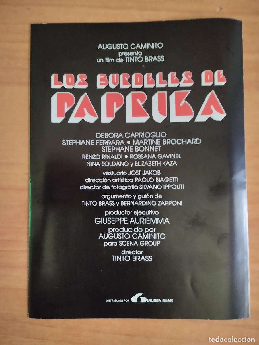 g27-guia de la pelicula- -- los burdeles de pap - Compra venta en  todocoleccion