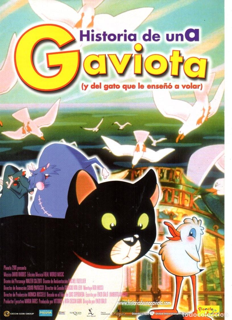 Cine: HISTORIA DE UNA GAVIOTA: DIBUJOS ANIMADOS ES UNA GU&Iacute;A NO ES UN DVD