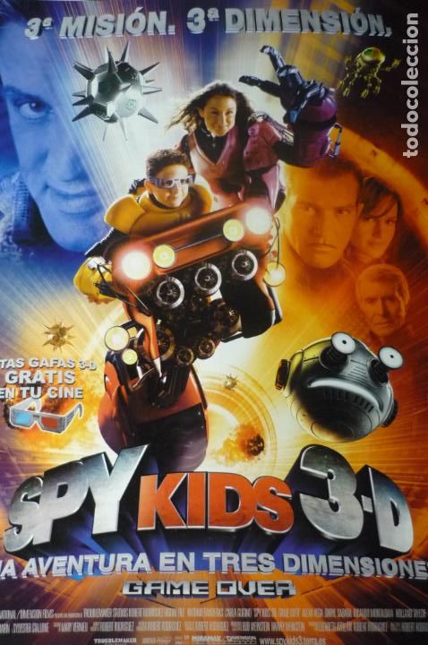 Cine: guia 1 hoja spy kids 3 d sylvester stallone