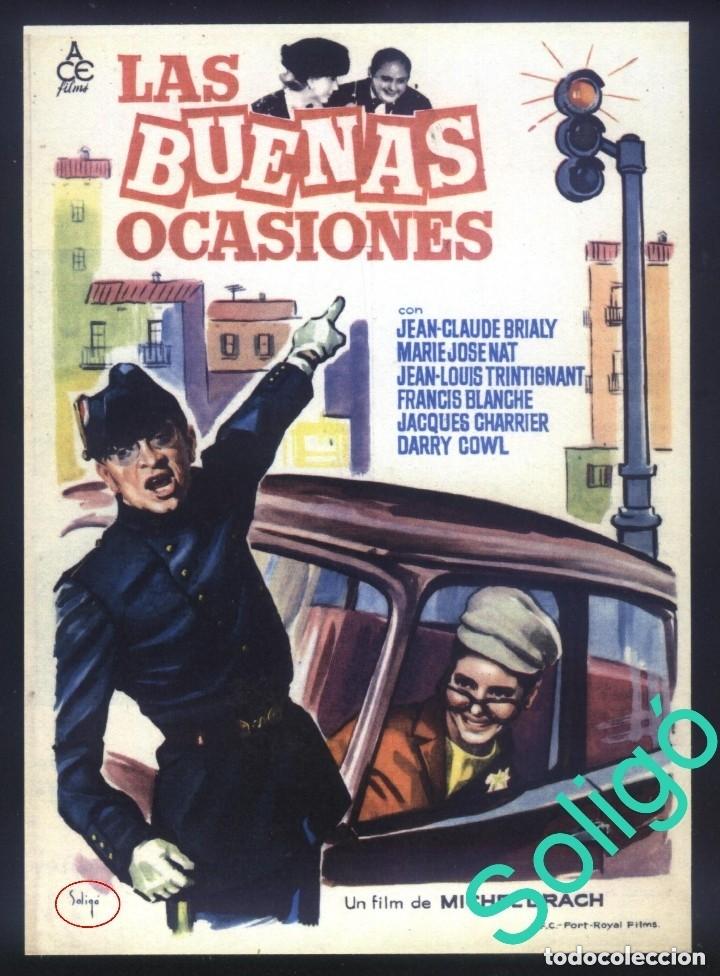 Cine: Q-10207- LAS BUENAS OCASIONES (La bonne occase) (DOBLE) (SOLIG&Oacute;) Francis Blanche - Edwige Feuill&egrave;re