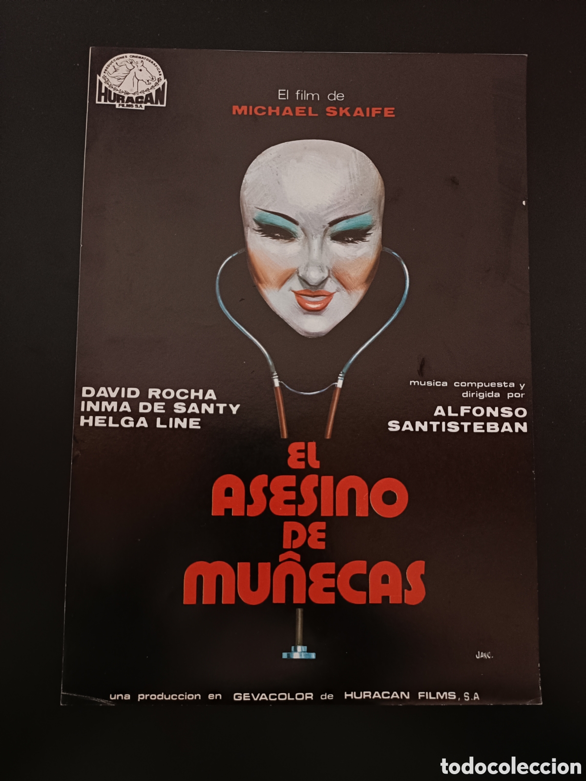 Cinema: EL ASESINO DE MULECAS TERROR GUIA DE CINE ORIGINAL SS89