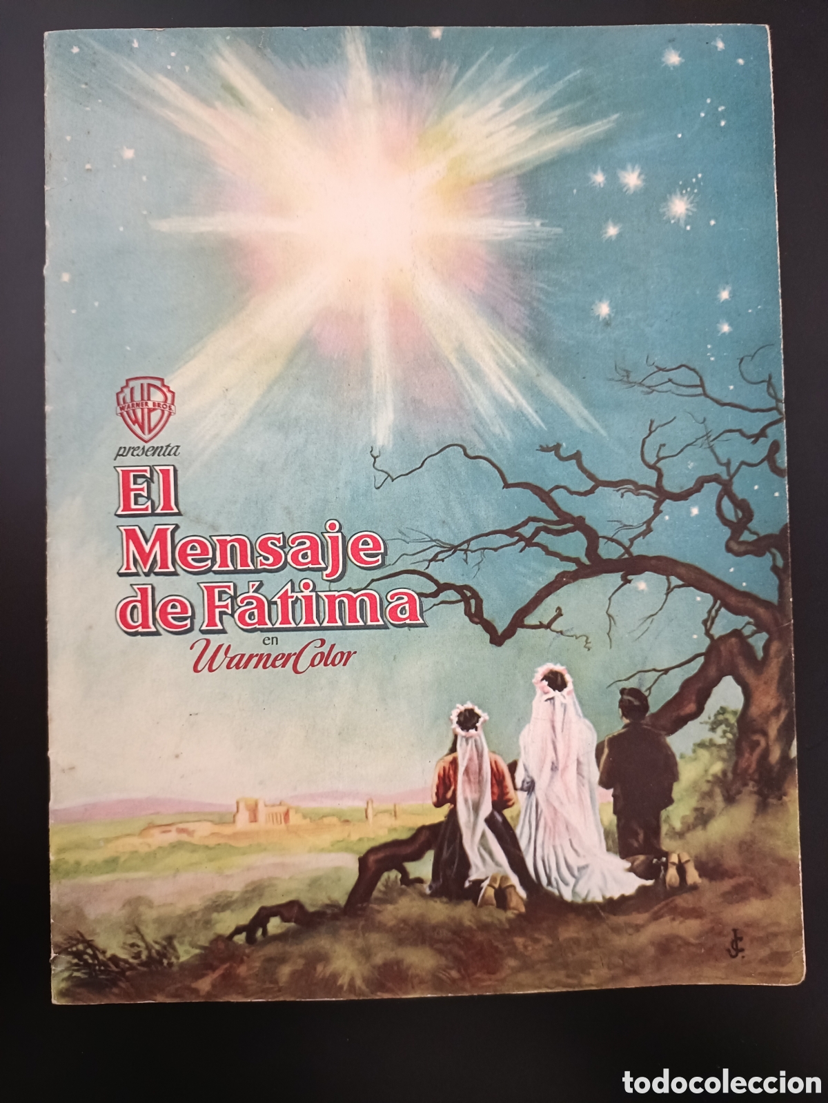 Cine: EL MENSAJE DE FATIMA BRYAN FOY JOHN BRAHM GUIA DE CINE ORIGINAL SS90