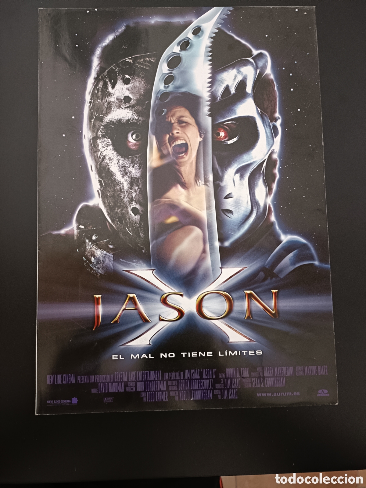 Kino: JASON X EL MAL NO TIENE L&Iacute;MITES GUIA DE CINE ORIGINAL TERROR SS96