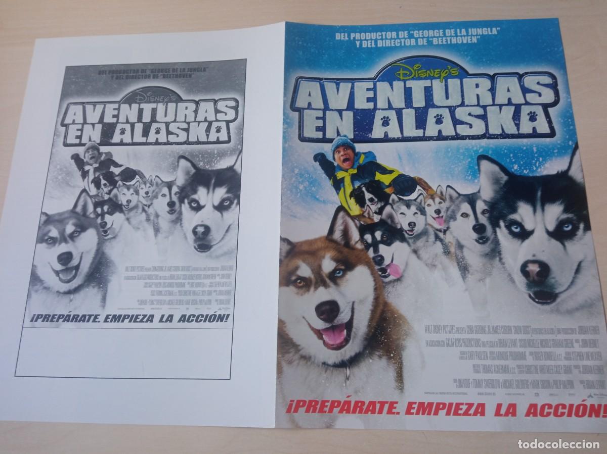 Cine: AVENTURAS EN ALASKA (GUIA ORIGINAL CINE DOBLE) JAMES COBURN, C. GOODING, JR. (PEDIDO 5 EUROS)