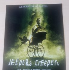 Cine: JEEPERS CREEPERS (EL RENACER) (GUIA CINE ORIGINAL SIMPLE EN CATALAN) (PEDIDO MINIMO 5 EUROS)