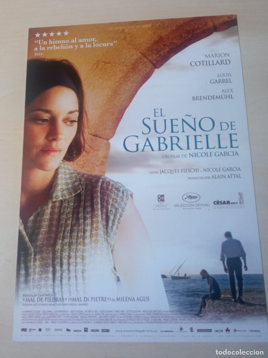 Cinema: EL SUE&Ntilde;O DE GABRIELE (GUIA CINE ORIGINAL SIMPLE) (PEDIDO MINIMO 5 EUROS)