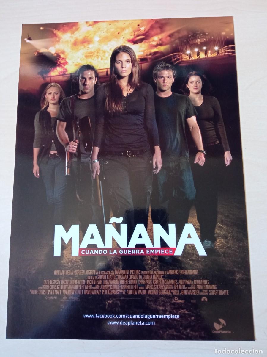 Cinema: MA&Ntilde;ANA CUANDO LA GUERRA EMPIECE (GUIA CINE ORIGINAL SIMPLE) (PEDIDO MINIMO 5 EUROS)