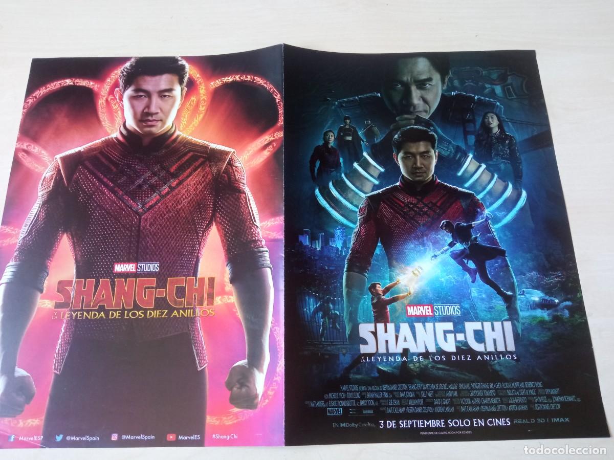 Cinema: SHANG-CHI (LA LEYENDA DE LOS DIEZ ANILLOS)(GUIA CINE ORIGINAL DOBLE) MARVEL (PEDIDO MINIMO 5 EUROS)
