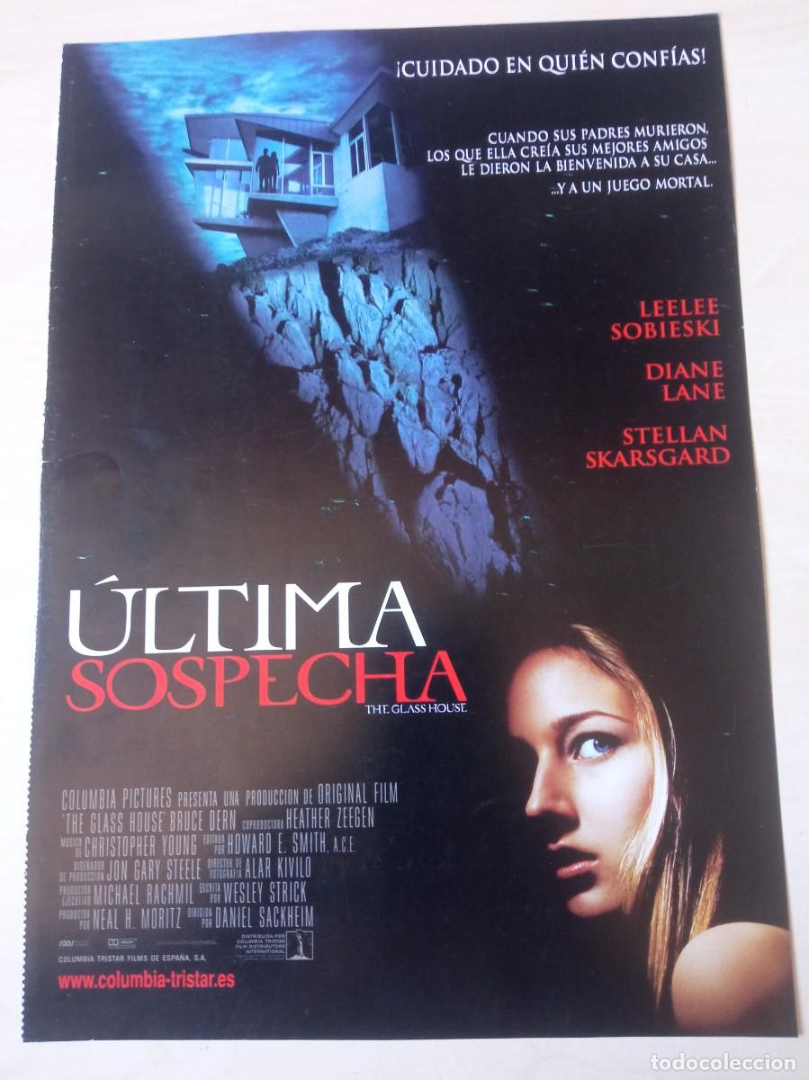 Cinema: ULTIMA SOSPECHA (GUIA CINE ORIGINAL SIMPLE)(PEDIDO MINIMO 5 EUROS)