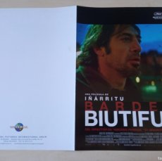 Cinema: BIUTIFUL (GUIA CINE ORIGINAL DOBLE) BARDEM, IÑARRITU (PEDIDO MINIMO 5 EUROS)