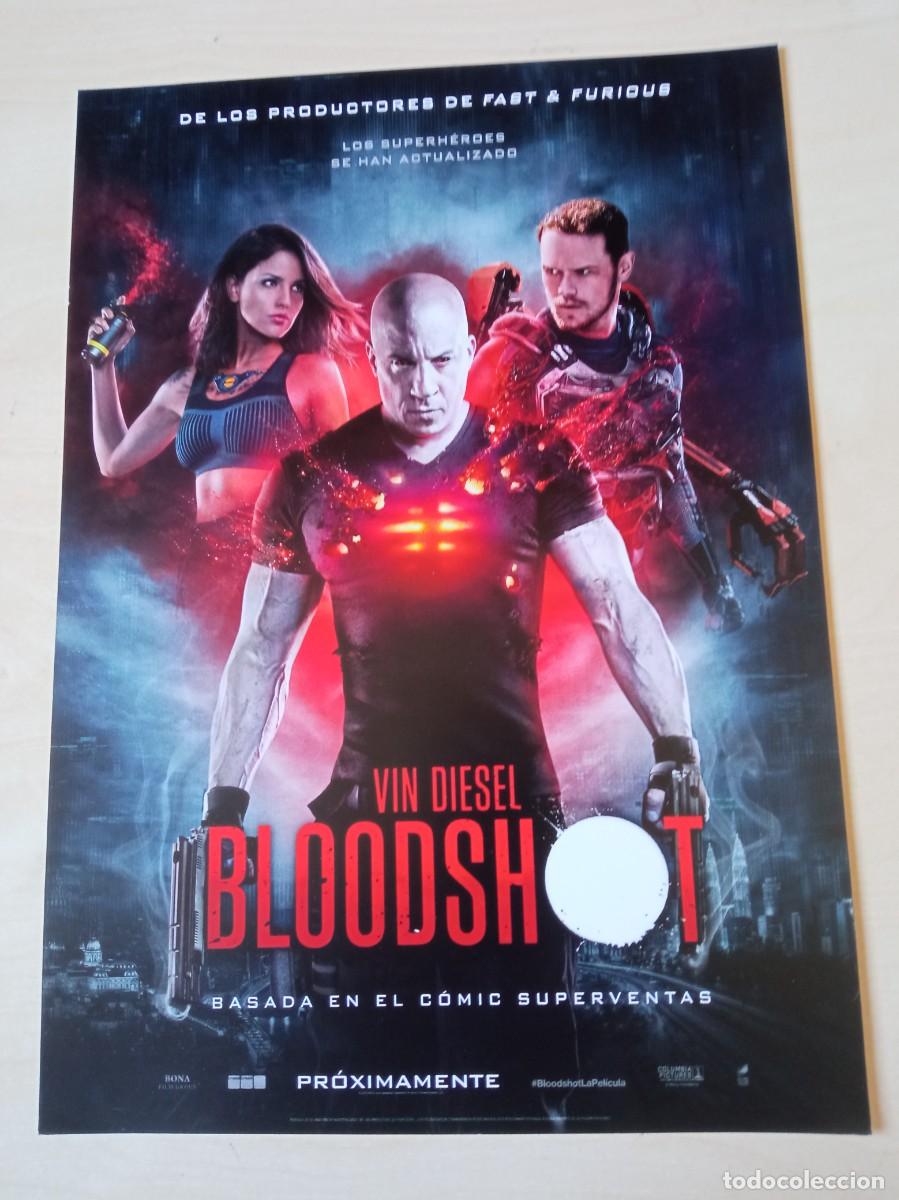 Cinema: BLOODSHOT (GUIA CINE ORIGINAL SIMPLE) VIN DIESEL (PEDIDO MINIMO 5 EUROS)