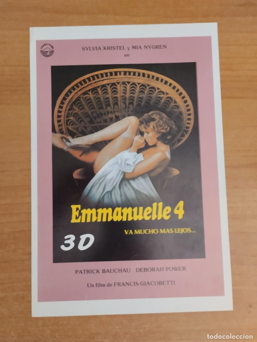 g-28--guia de la pelicula- - emmanuelle 4 - Compra venta en todocoleccion