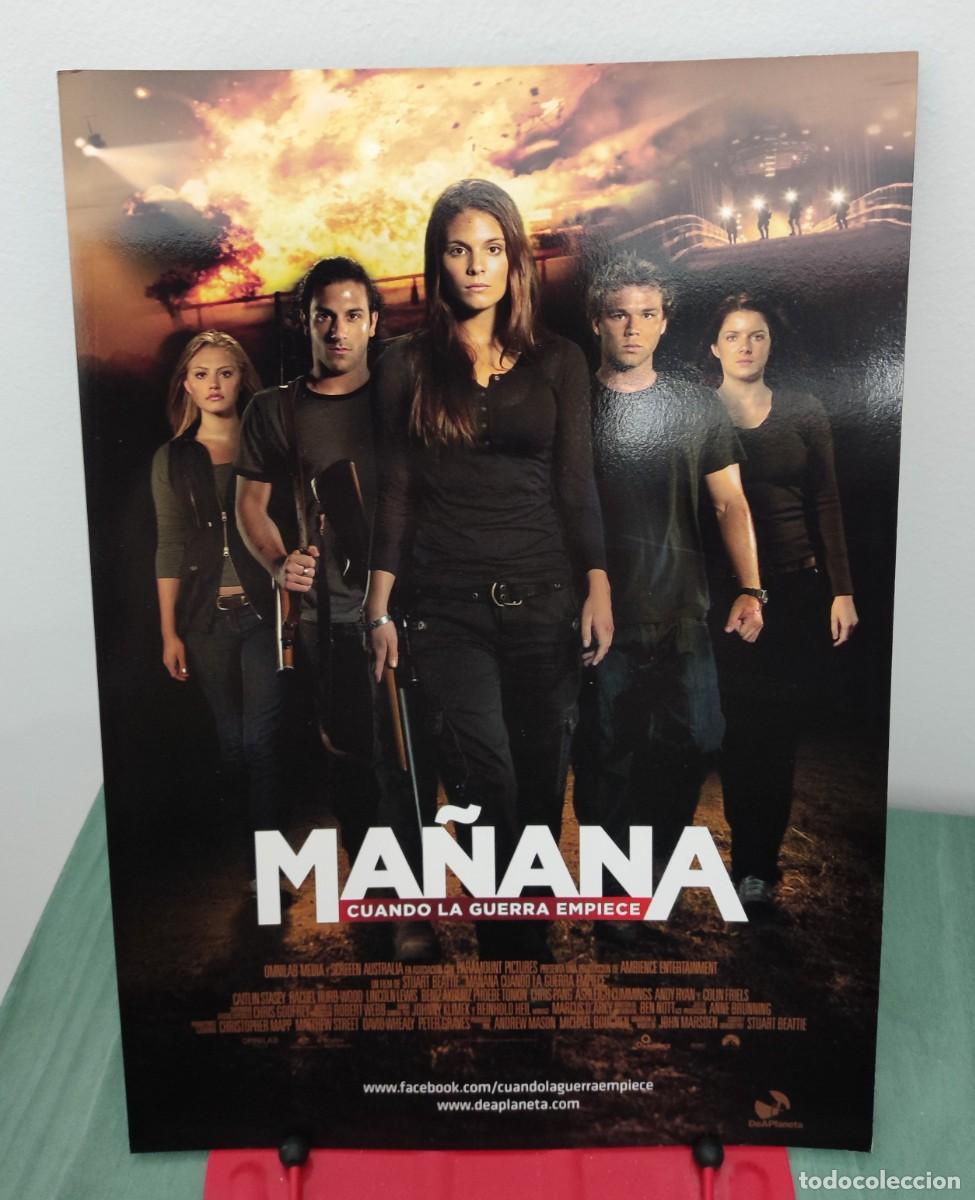 Cinema: Ma&ntilde;ana cuando la guerra empiece . Guia publicitaria 2 paginas
