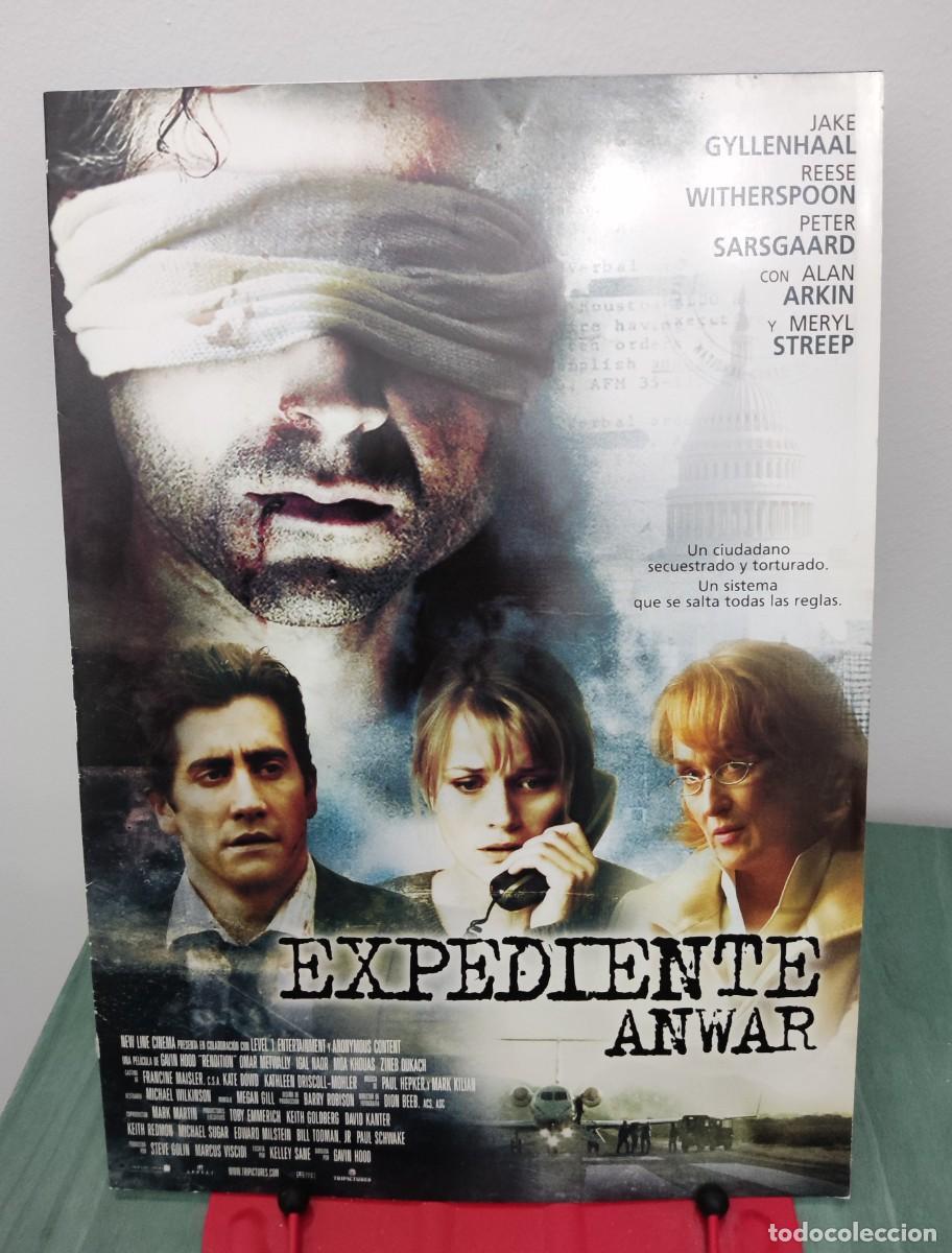 Cinema: Expediente Anwar . Guia publicitaria 6 paginas